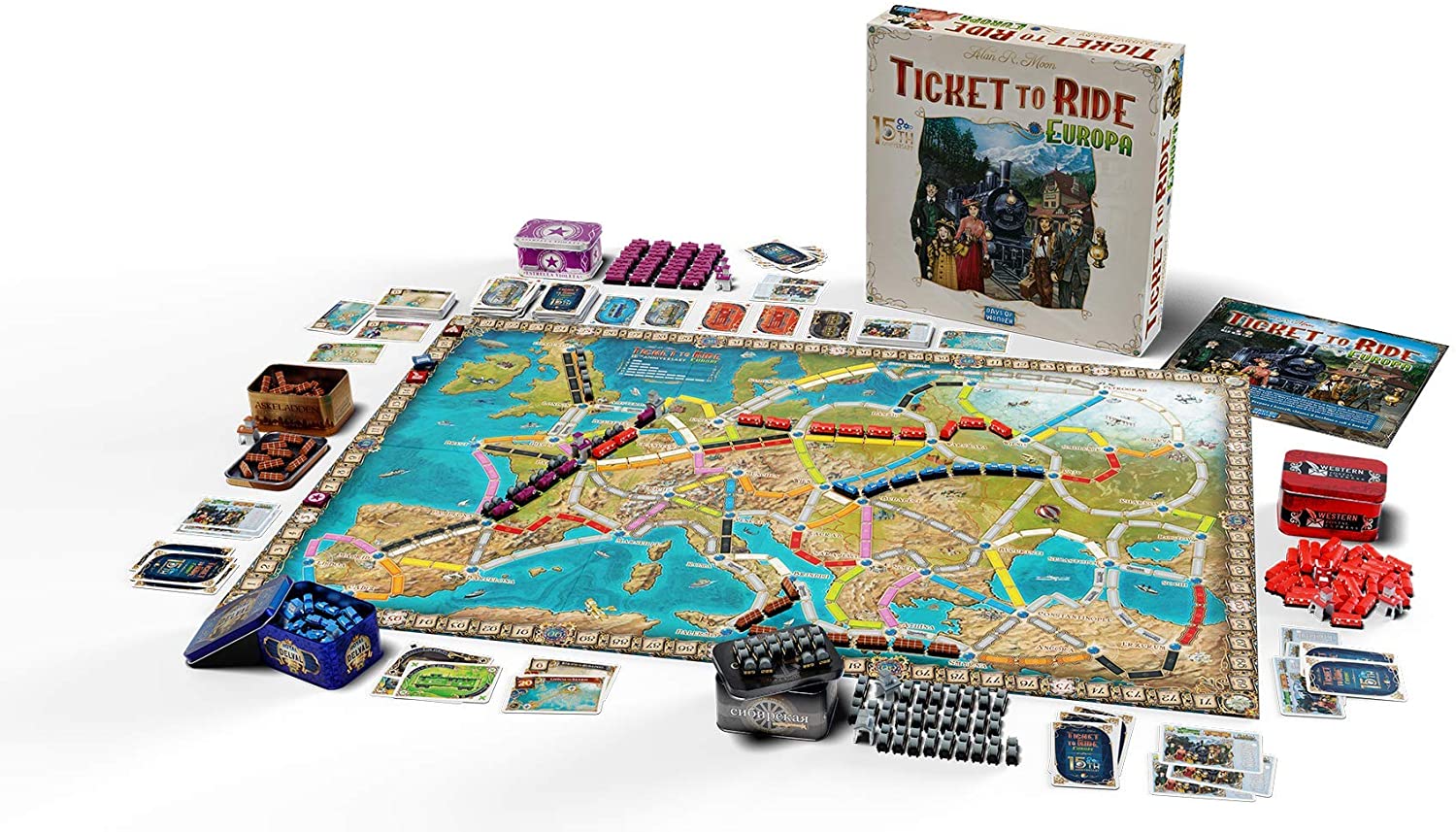 Ticket to ride Europa 15 anniversario