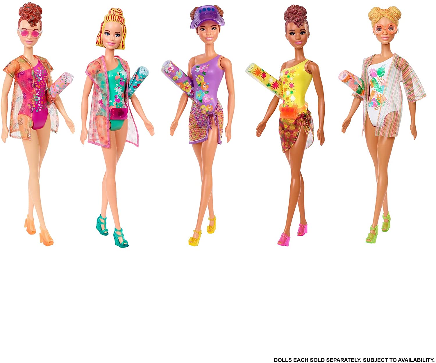 Barbie color reveal beach