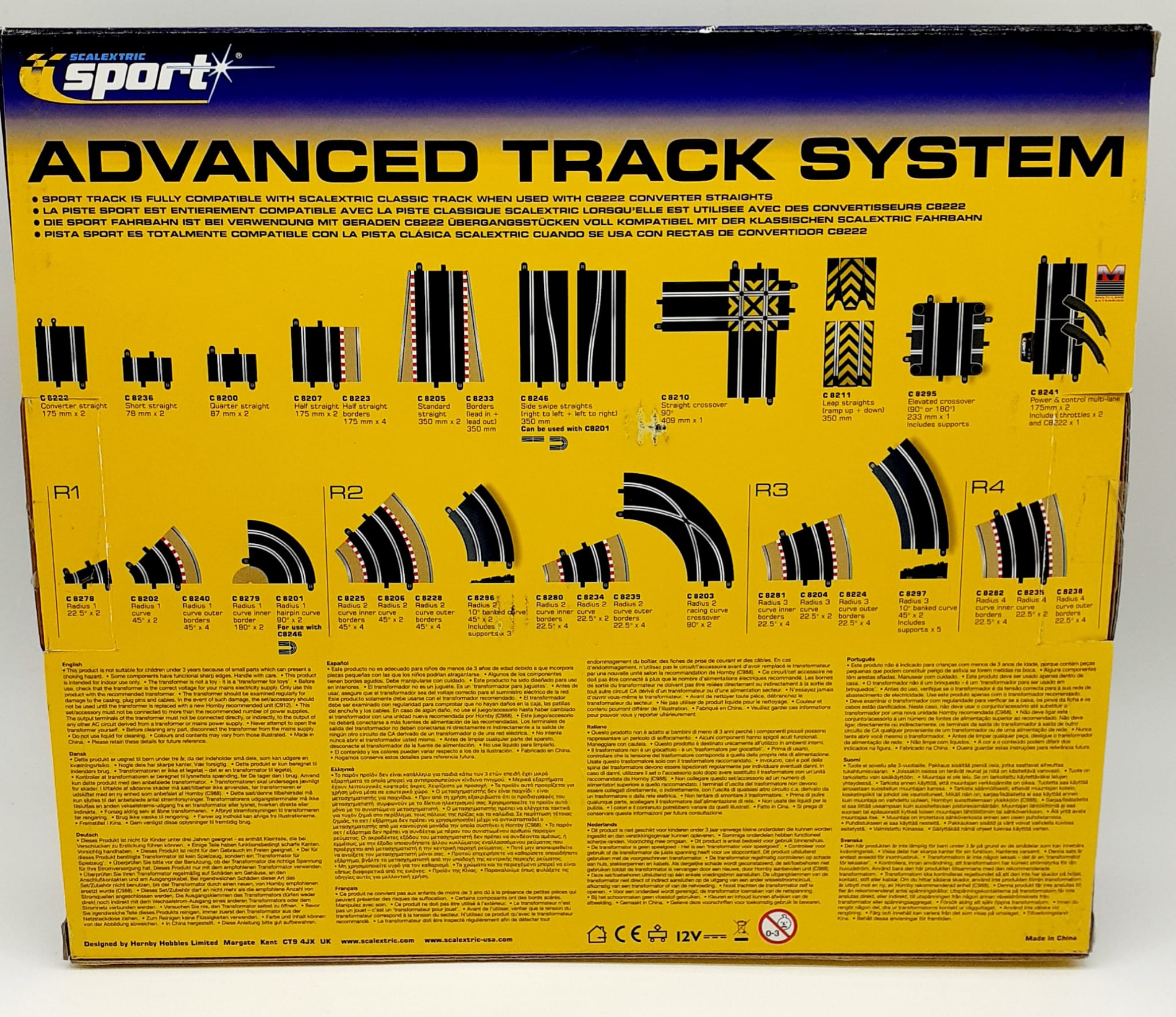 Ponte sopraelevato Scalextric elevated crossover