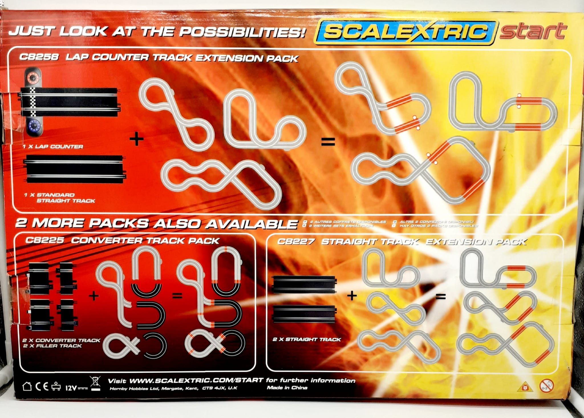 lapcounter scalextric Start