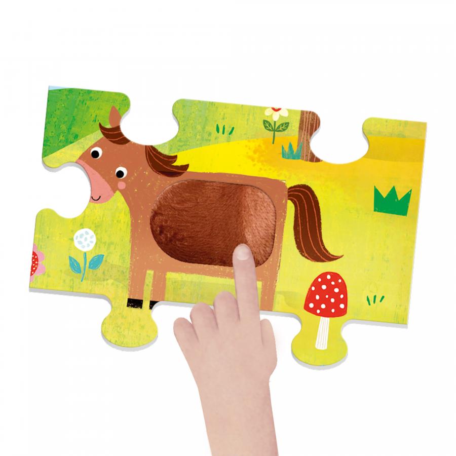 Puzzle tattile Montessori