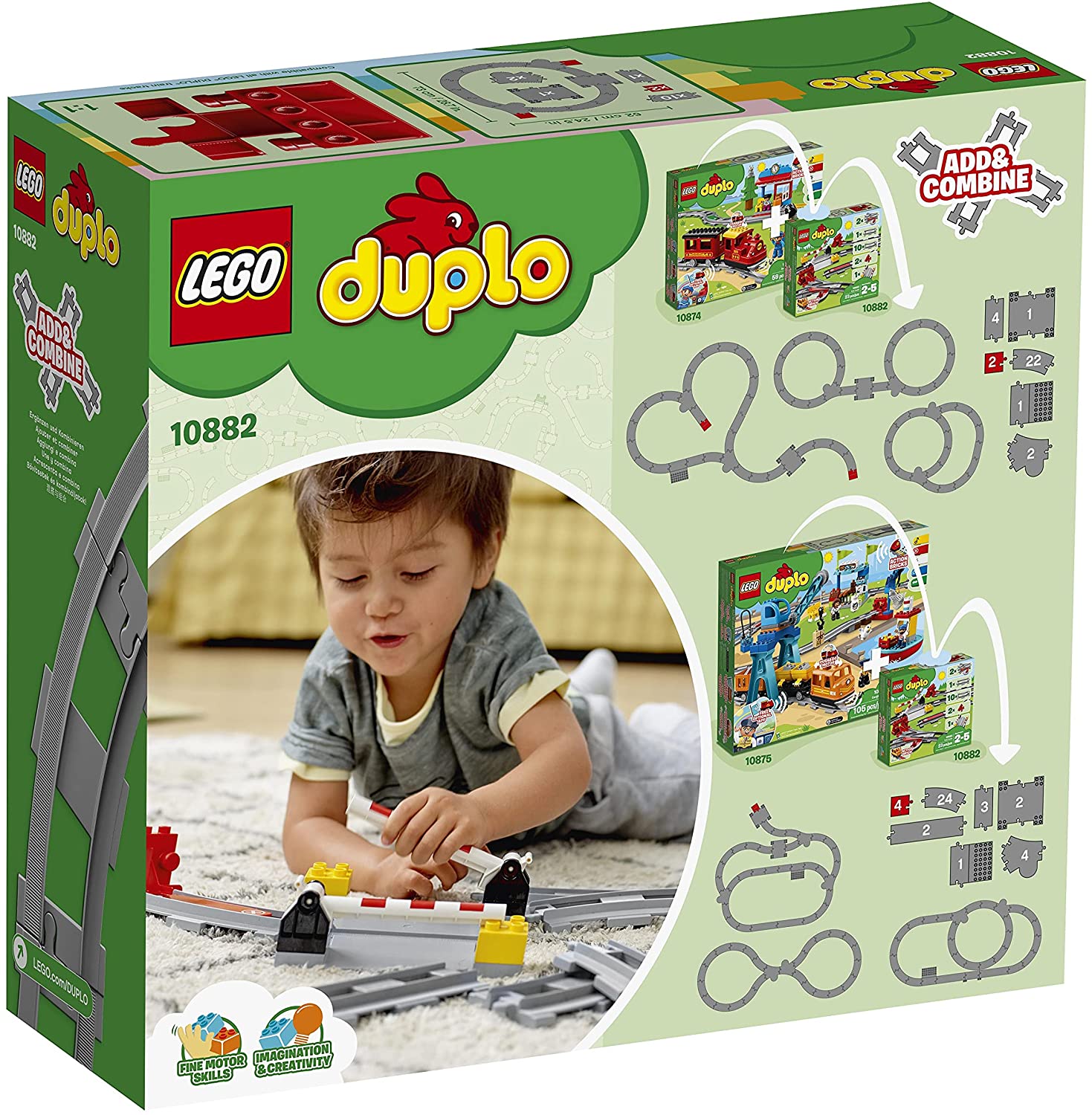 DUPLO® Binari ferroviari