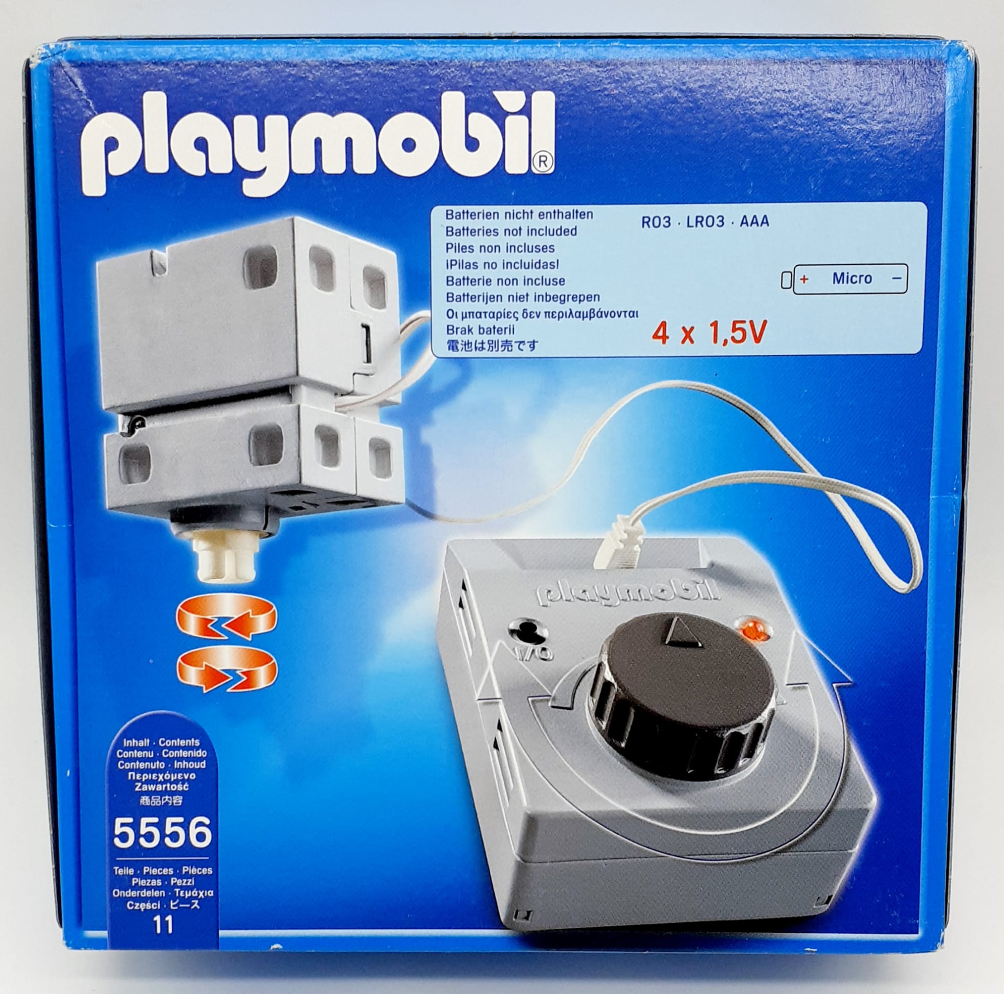 Motore elettrico playmobil per art. 5548 - 5552 - 5554