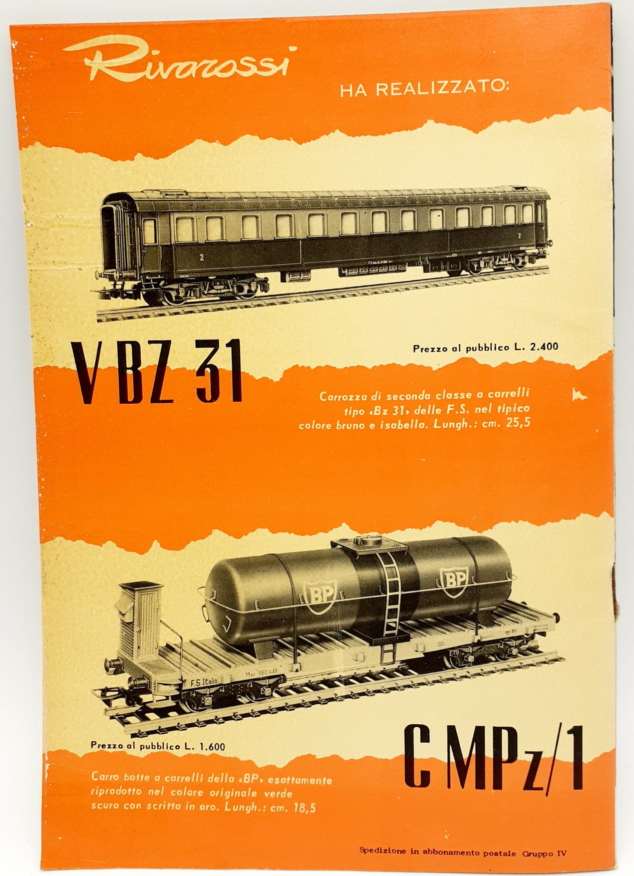 Rivista Modellismo Ferroviario HO Rivarossi