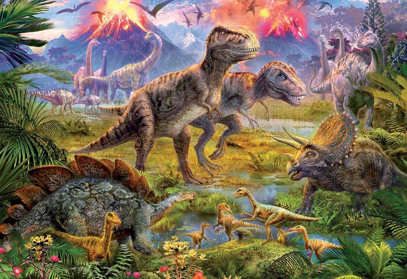 Dinosauri 500 pezzi
