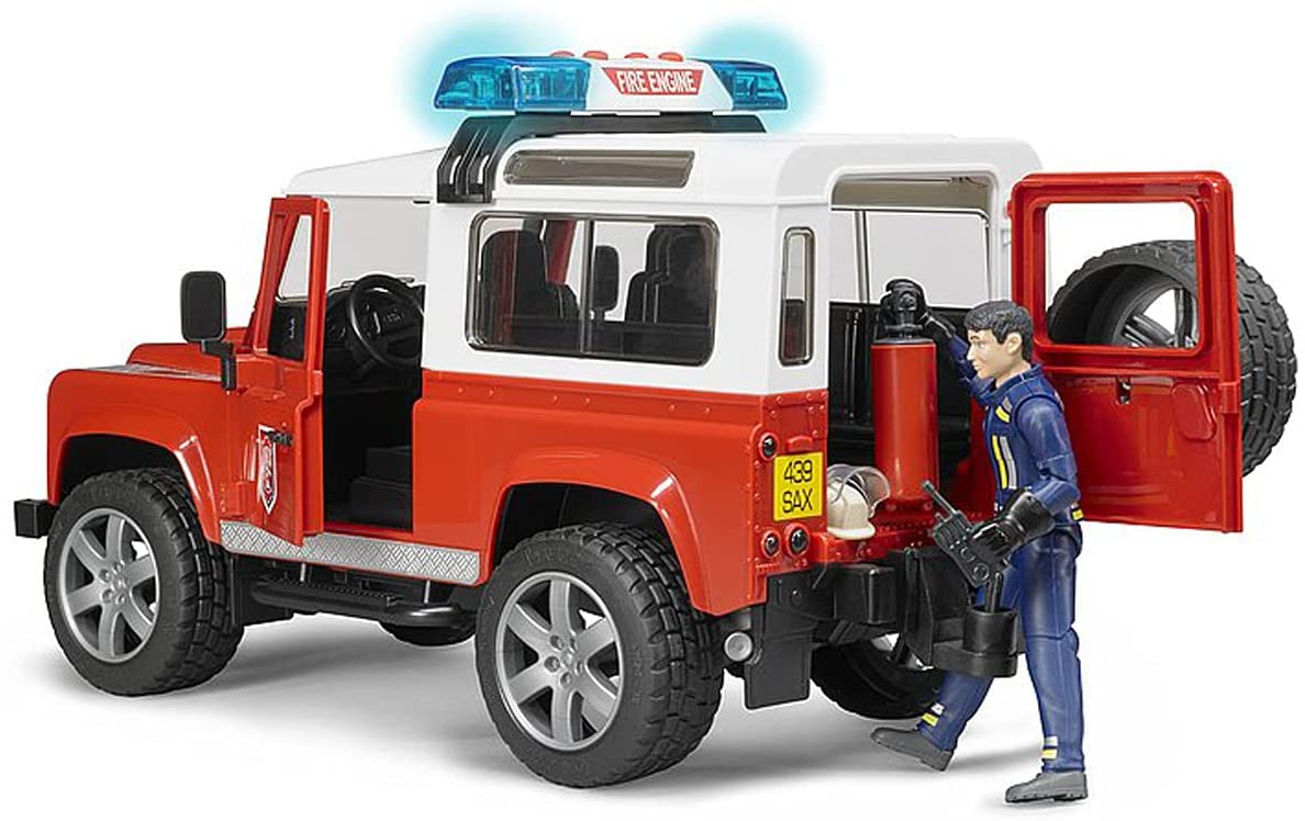 Land Rover defender vigili del fuoco