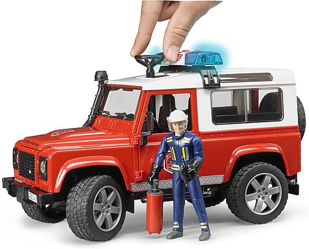 Land Rover defender vigili del fuoco