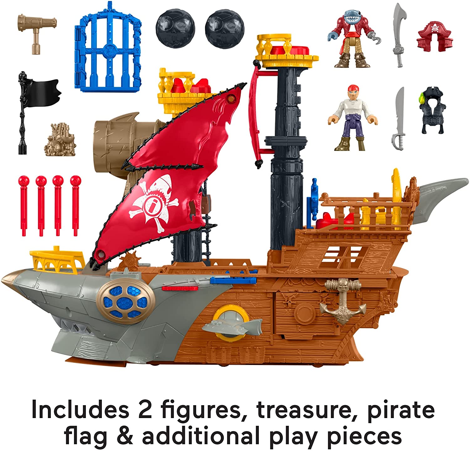 Galeone pirati immaginext