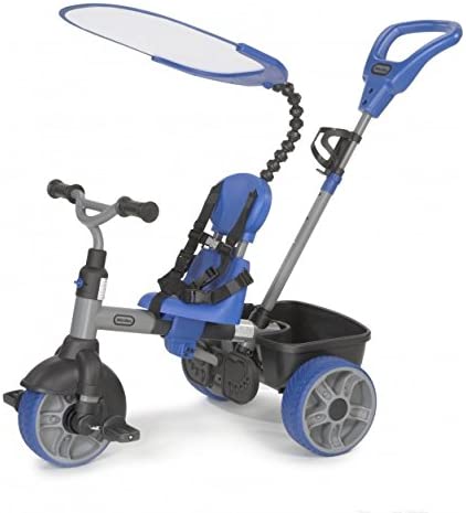 triciclo 4in1 blu little tikes