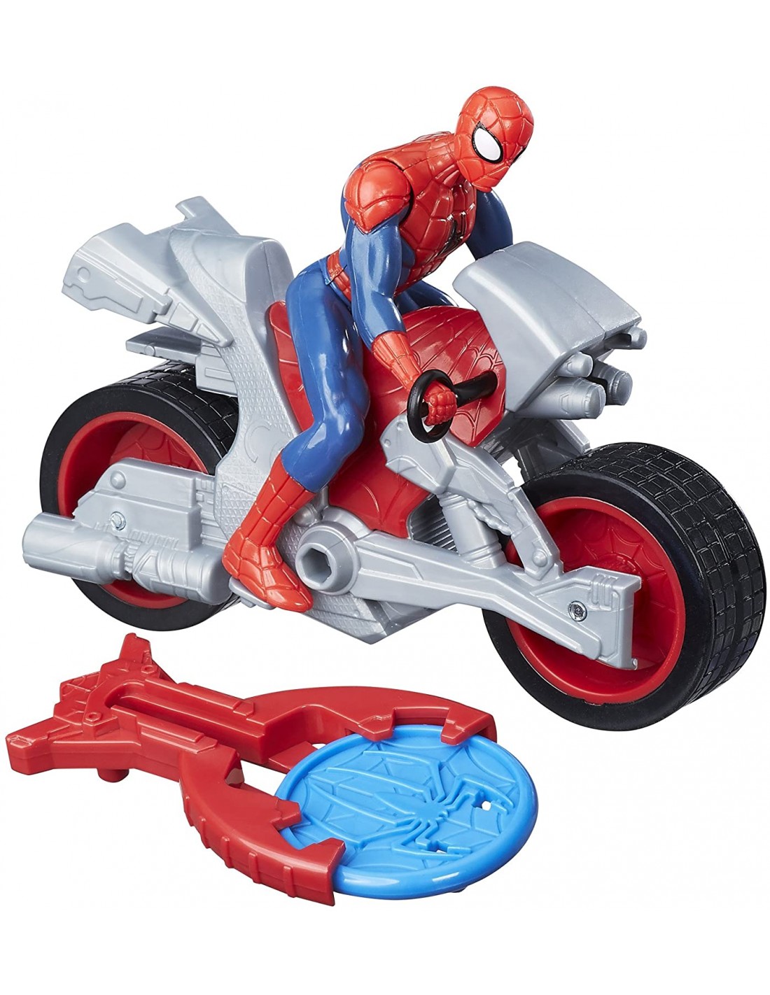 Spiderman blast'n go con veicolo