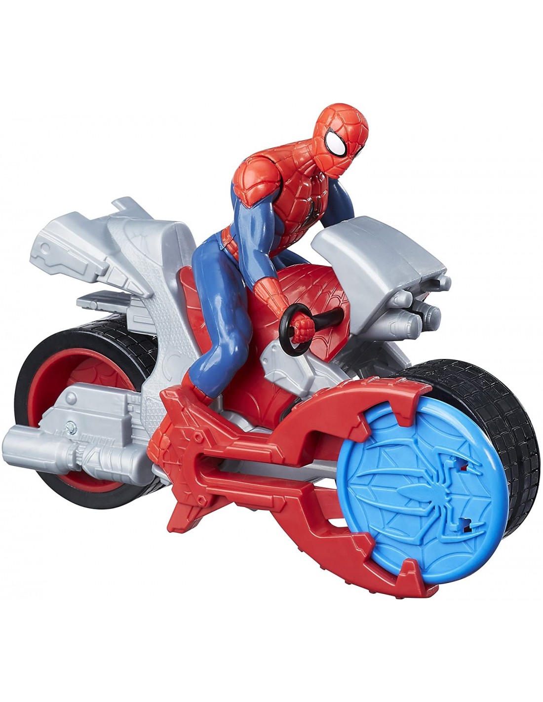 Spiderman blast'n go con veicolo
