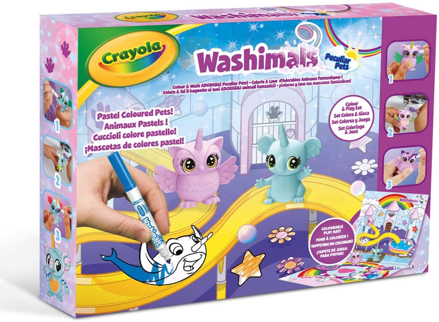 Set colora e gioca washimals