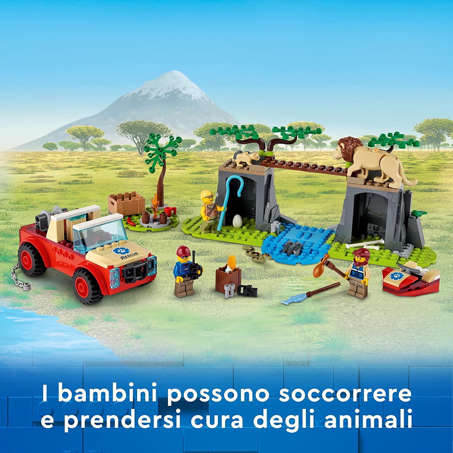 Fuoristrada di soccorso animale