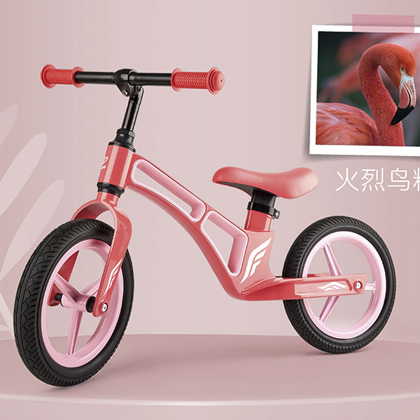 Balance Bike in lega di magnesio, rosa