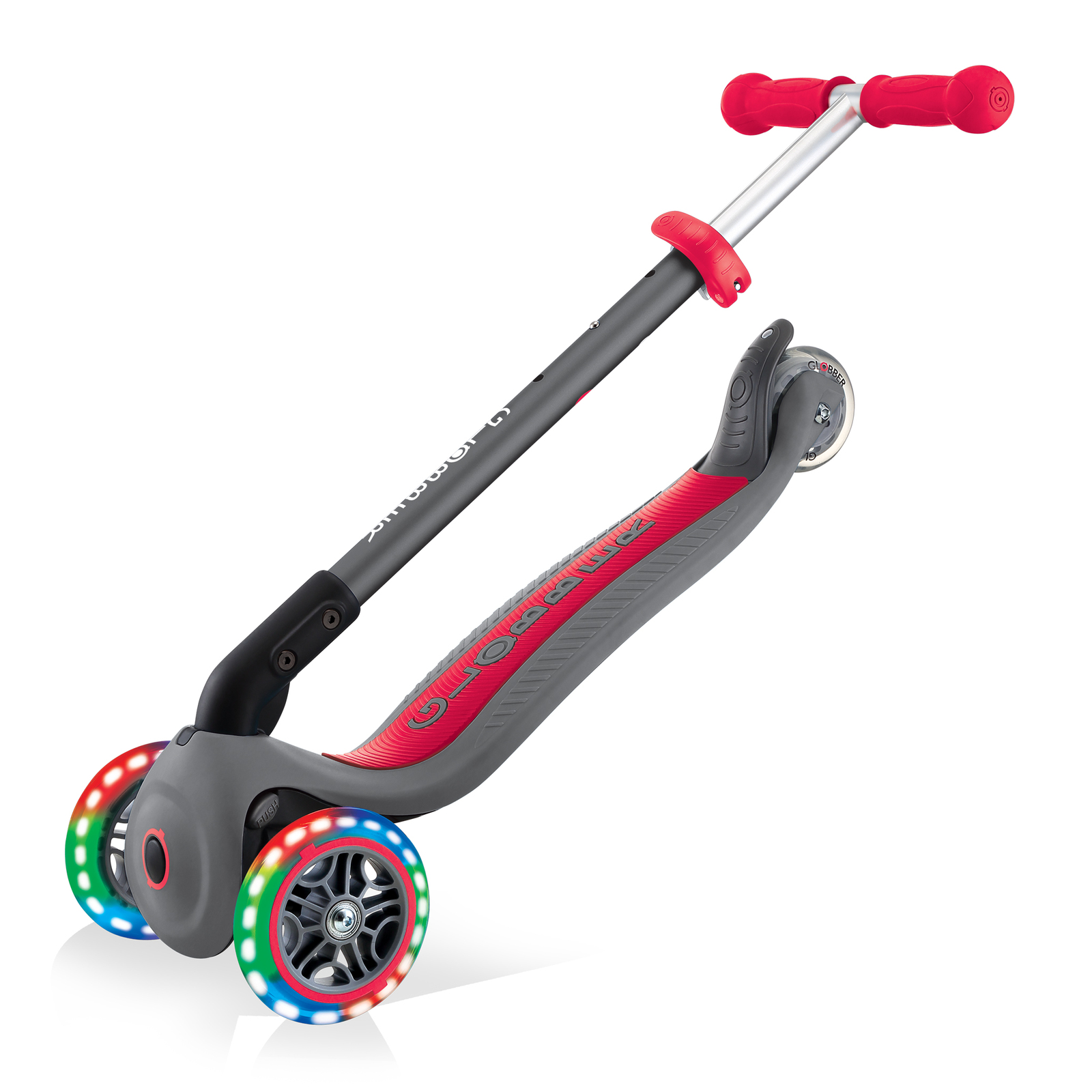 Primo Foldable Lights - Grey /red