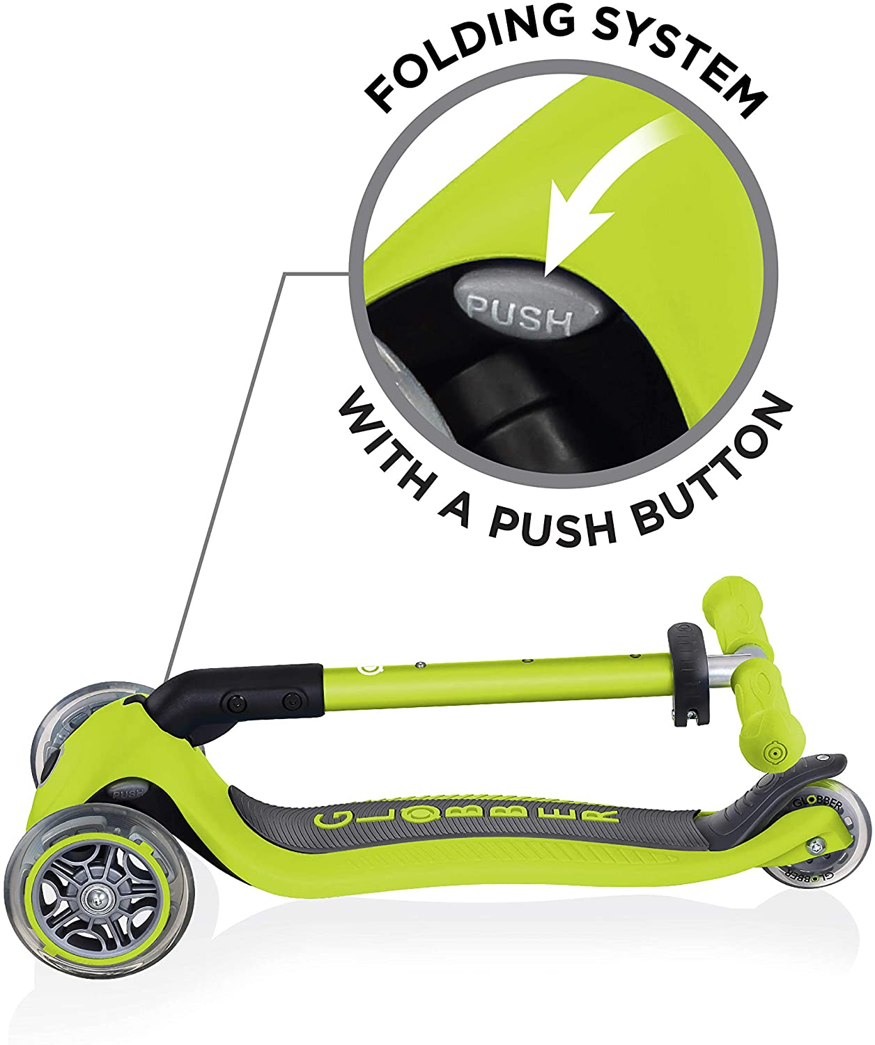 Junior Foldable - Lime Green