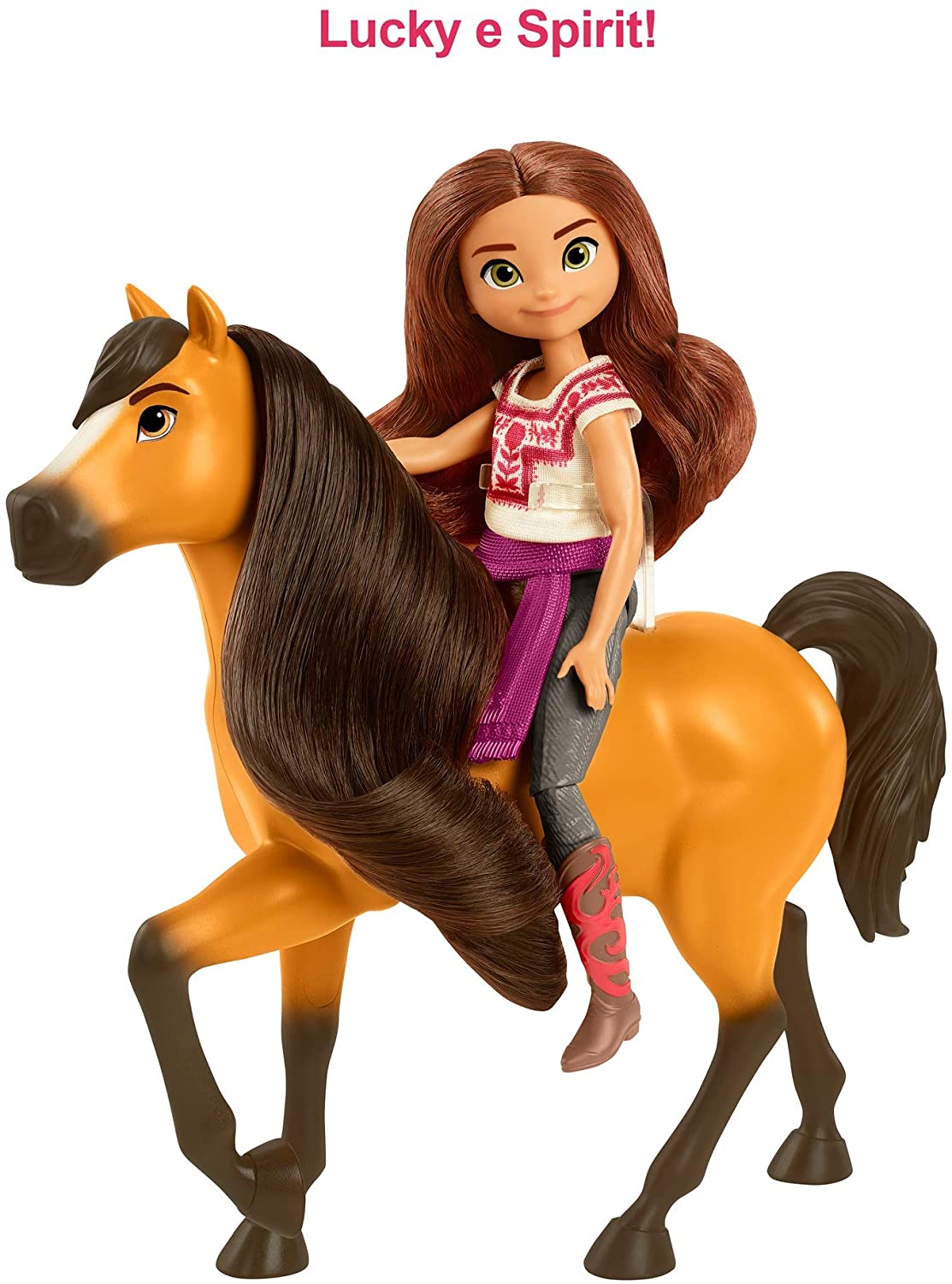 Spirit bambola con cavallo