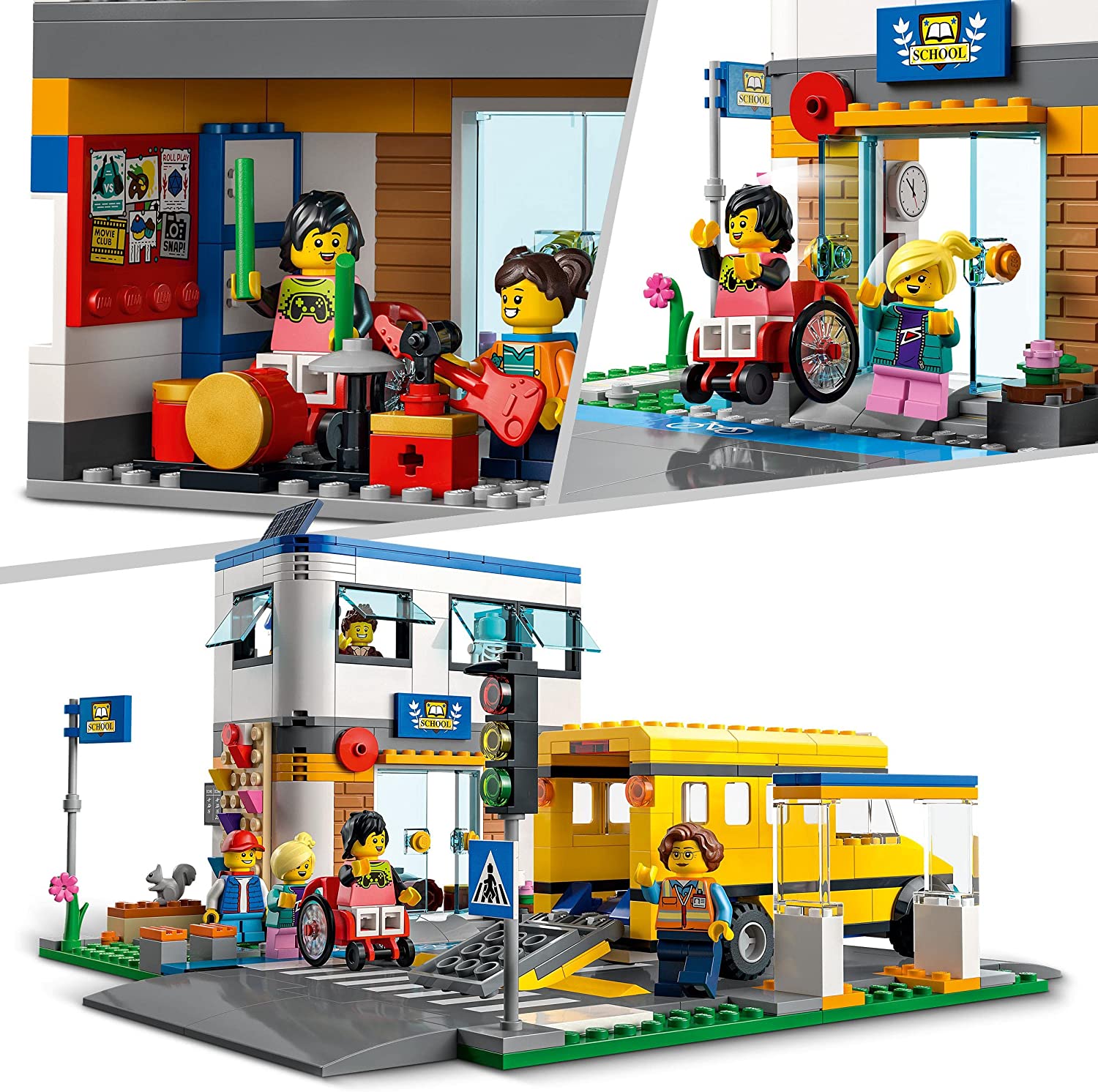 Giorno di scuola lego city