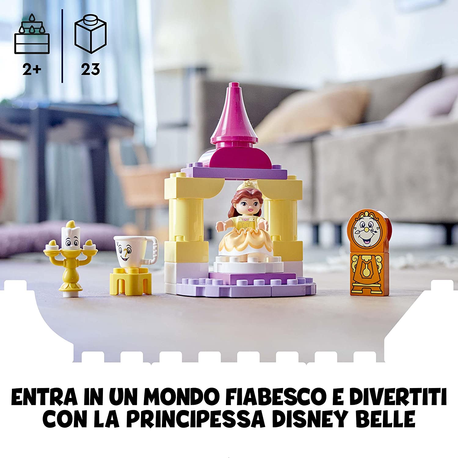 La sala da ballo di Belle duplo