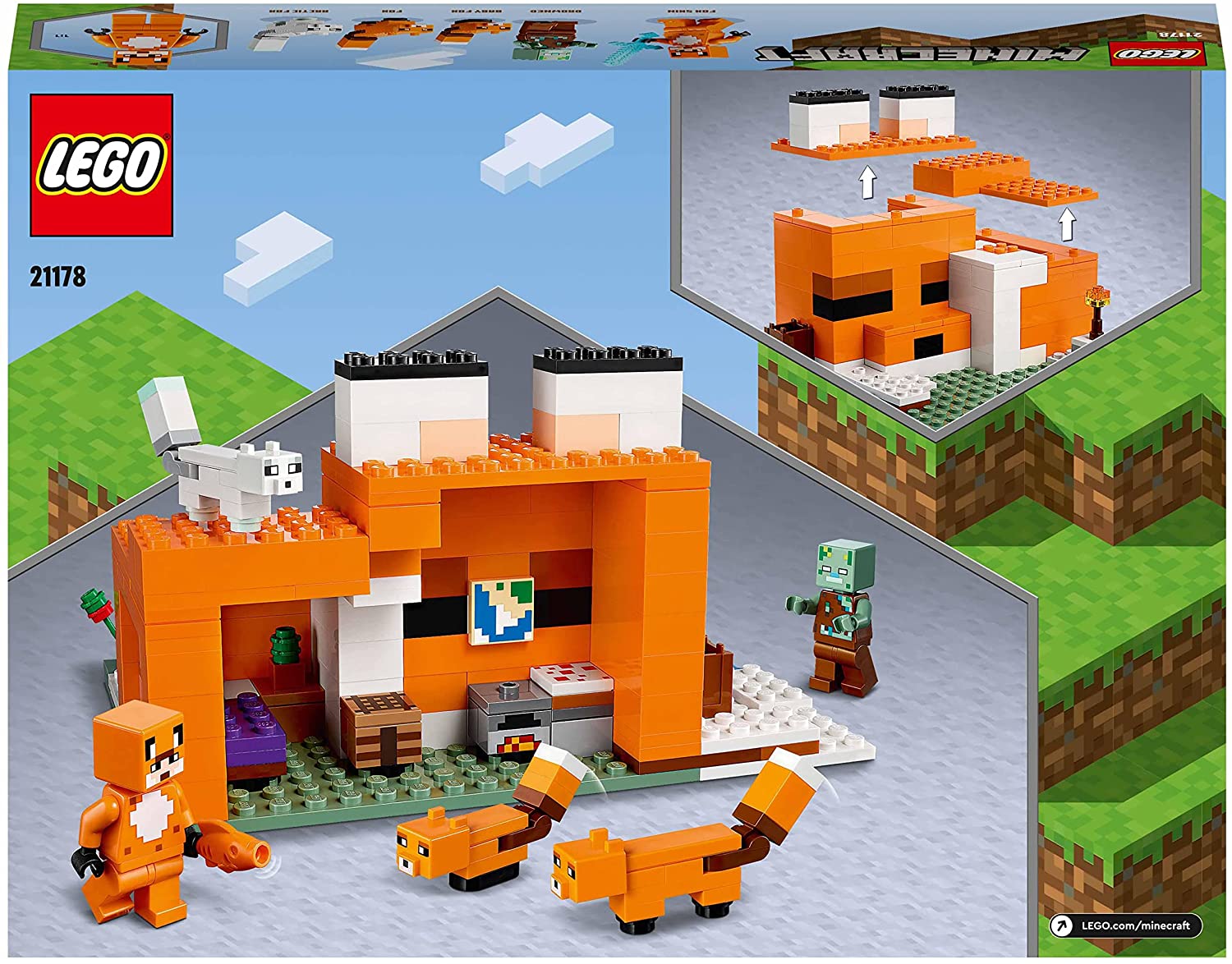 Il capanno della volpe minecraft