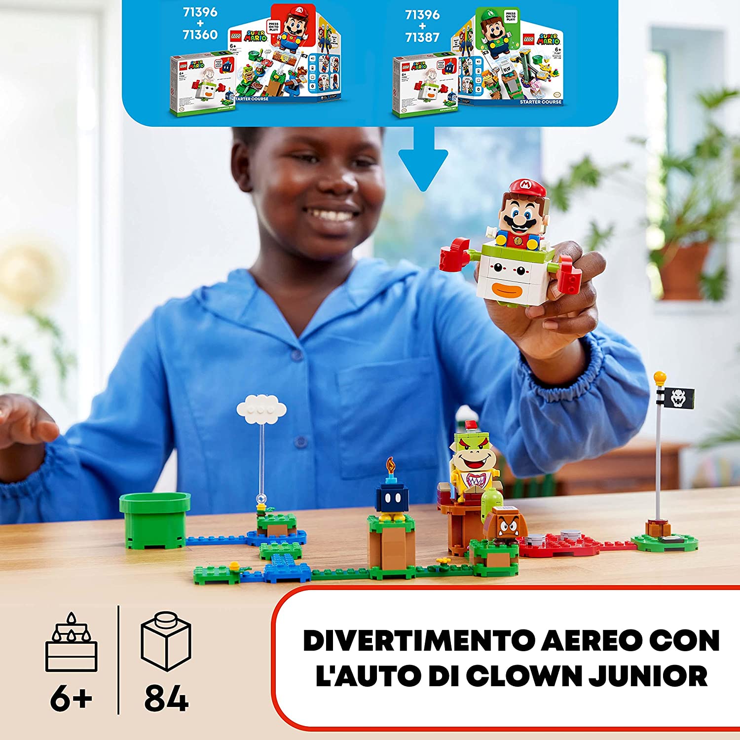 Clown Koopa di bowser junior pack di espansione 