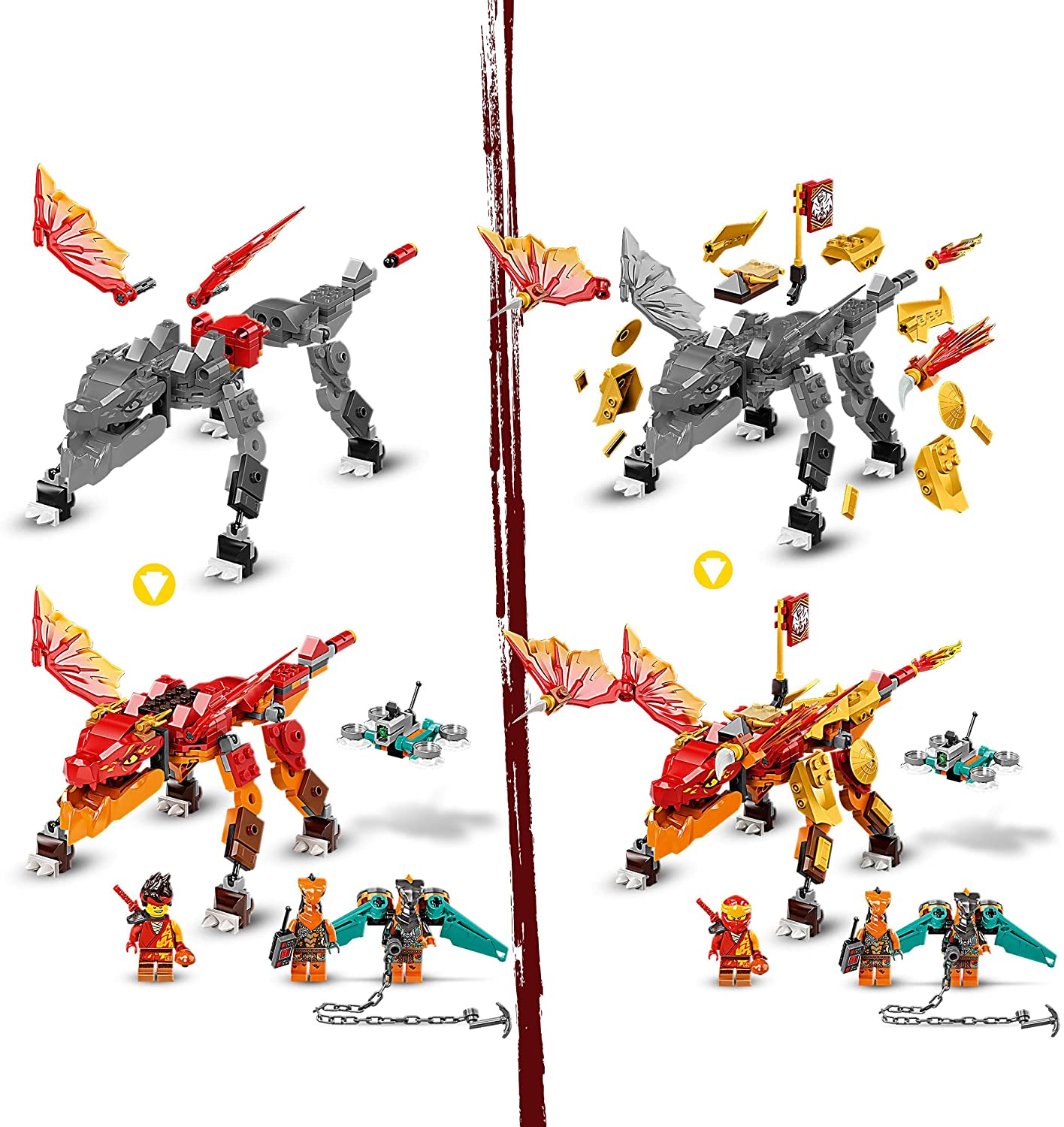 Dragone del fuoco di Kai - Evolution