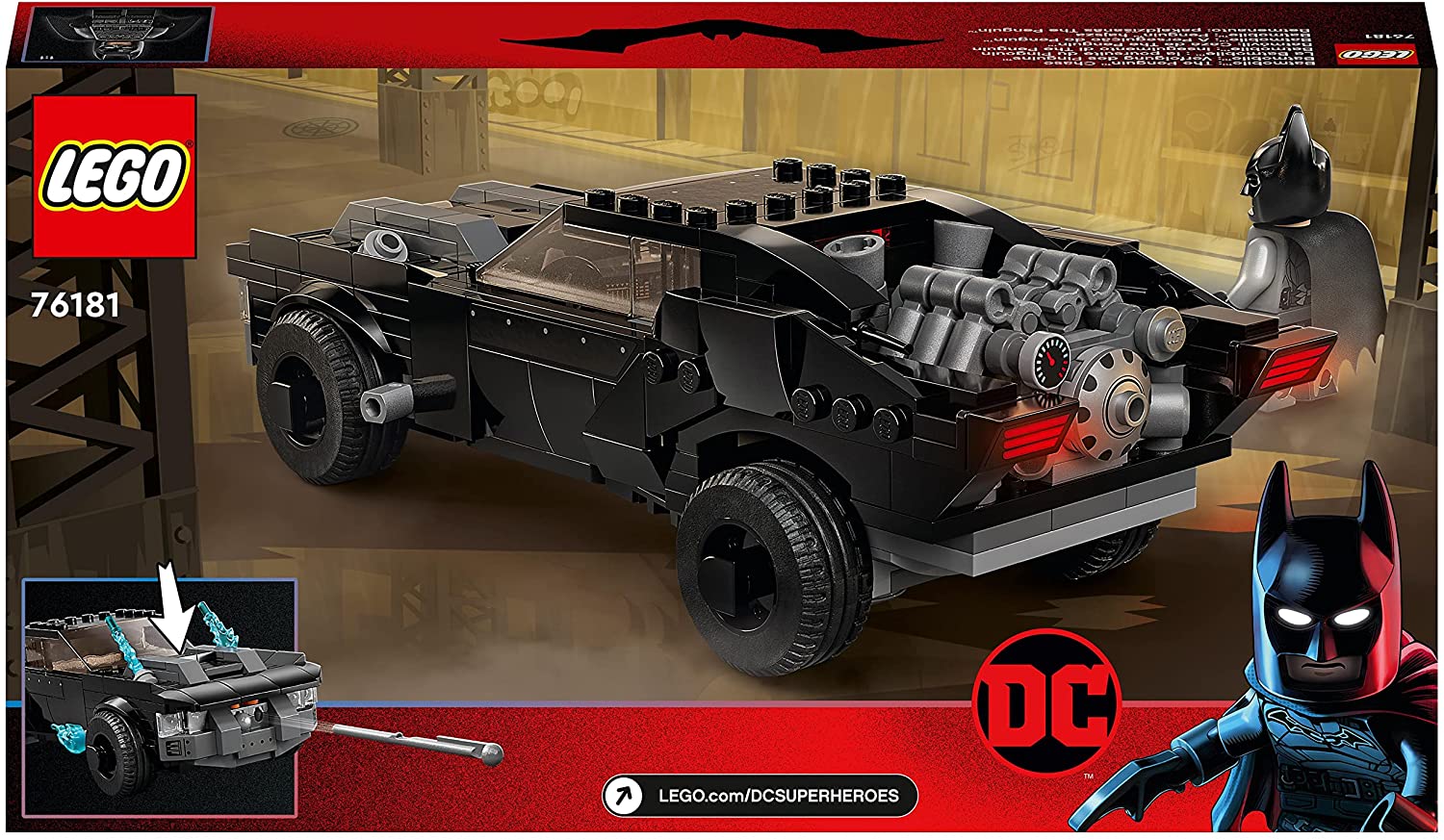Batmobile inseguimento di The Penguin