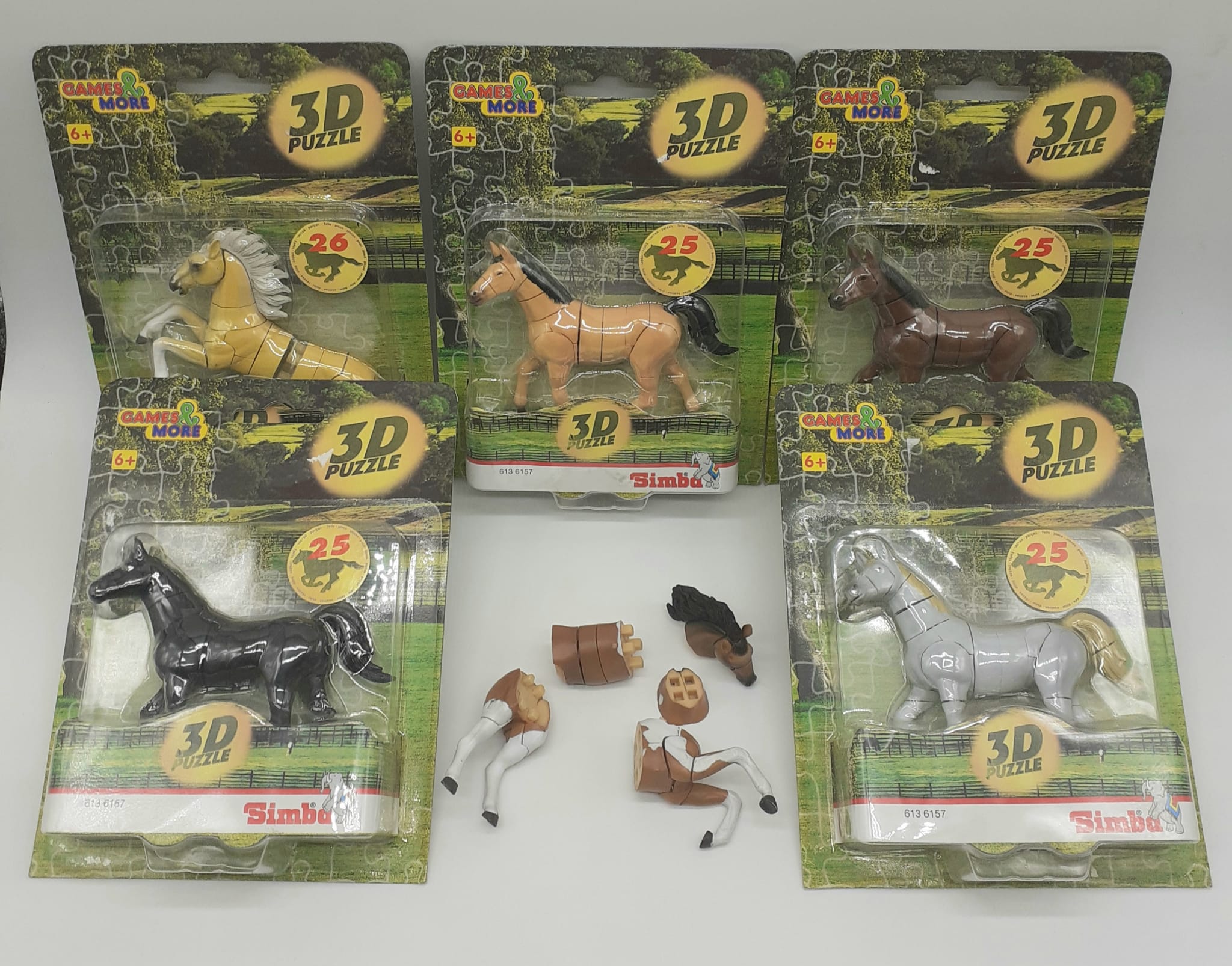 cavallo puzzle 3D 25pz