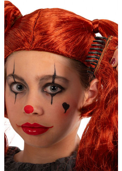 parrucca clown horror bimba