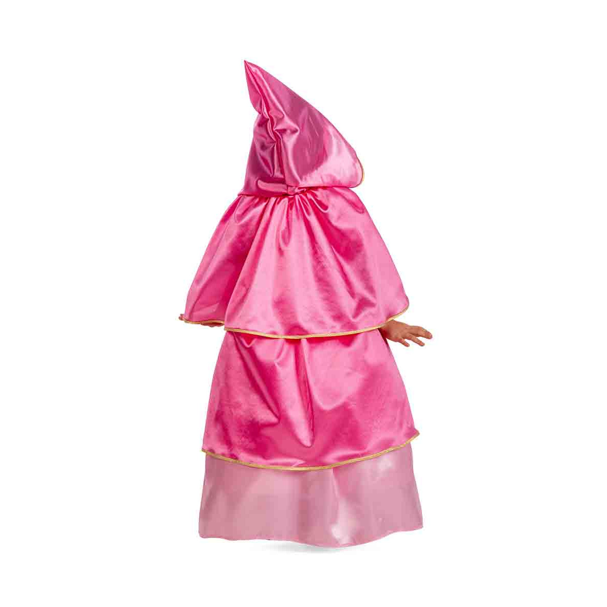 Mantello principessa rosa in rasetto
