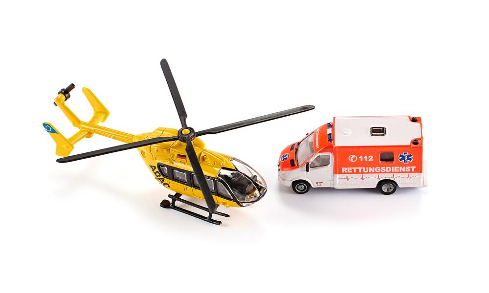 Ambulanza più elicottero