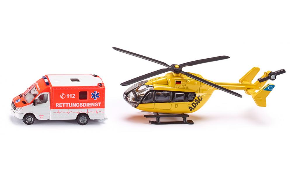 Ambulanza più elicottero
