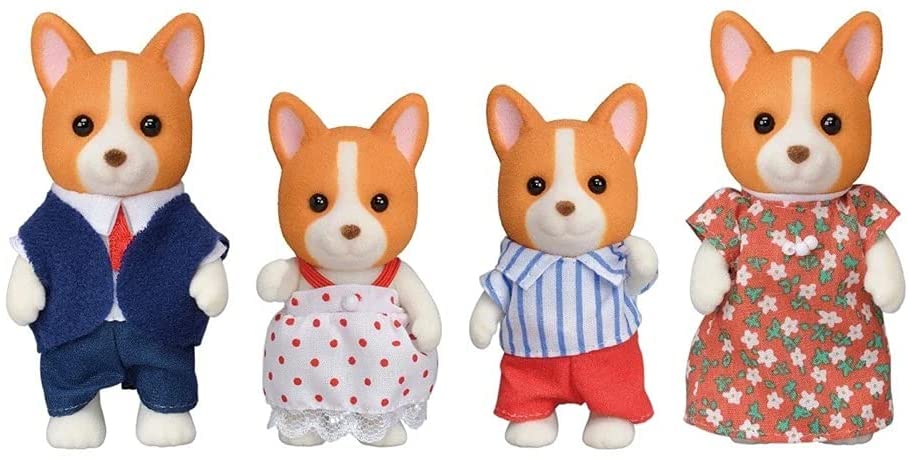 Famiglia Corgi Sylvanian Family