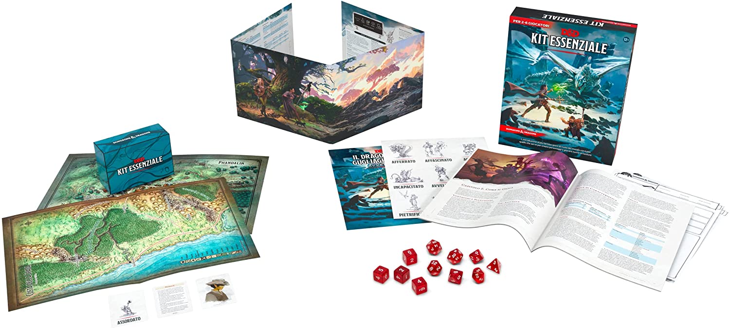 Essential Kit Dungeon and Dragons 5 ed