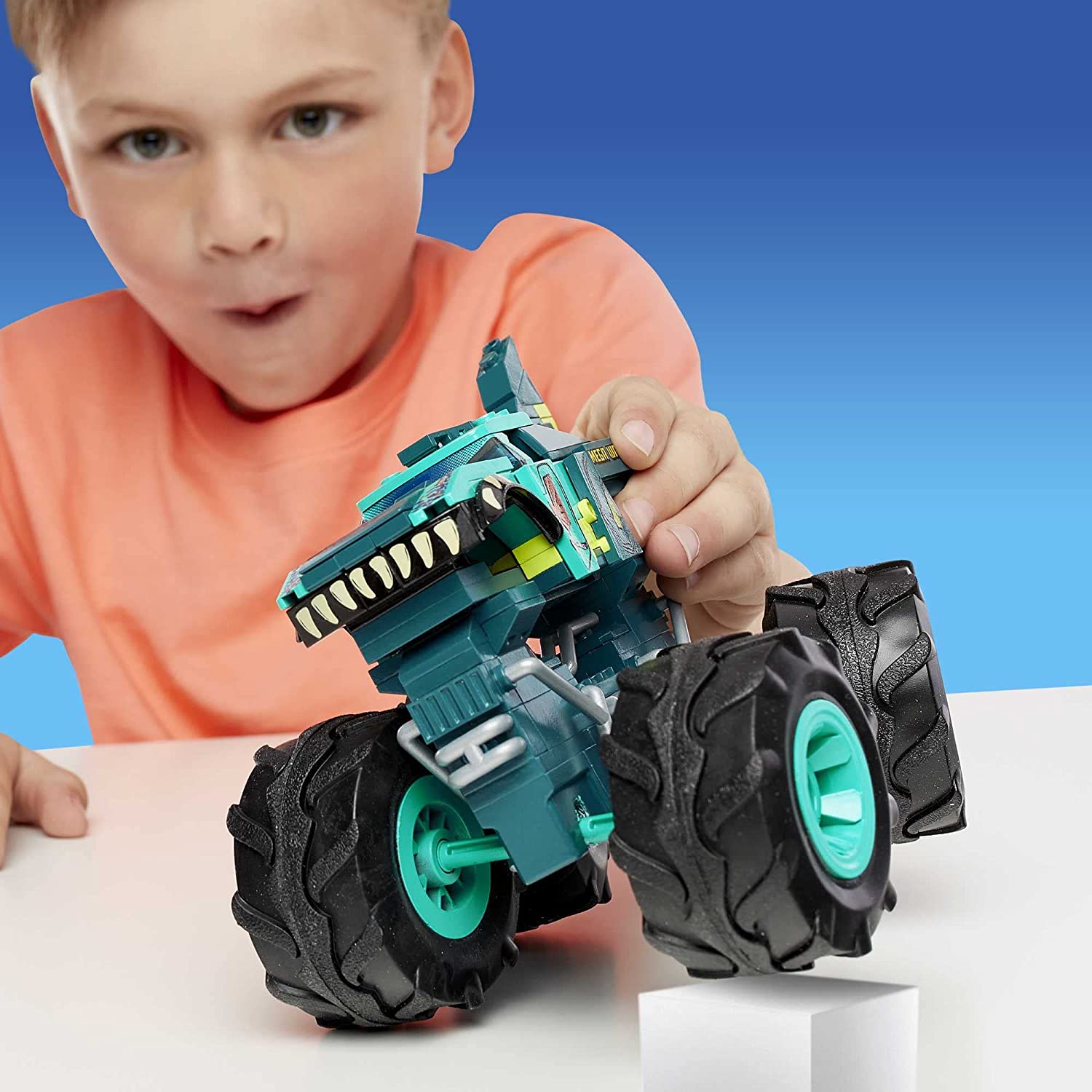 hot wheels monster truck megabloks