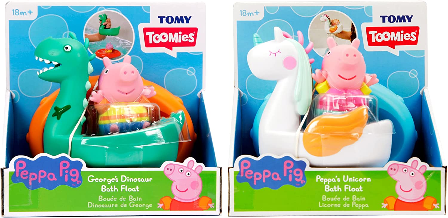 Toomies Peppa Pig bath Floats