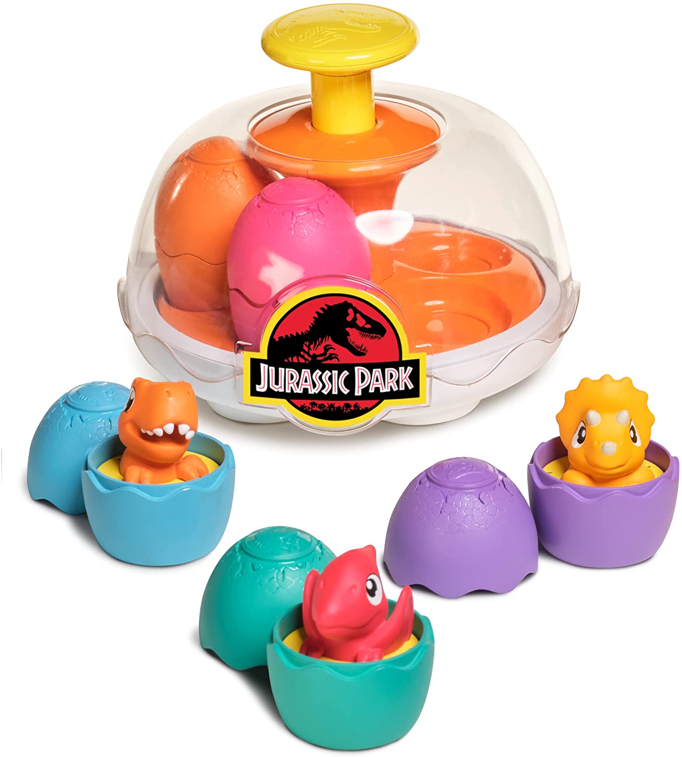 Toomies spin&amp;hatch eggs jurassicworld