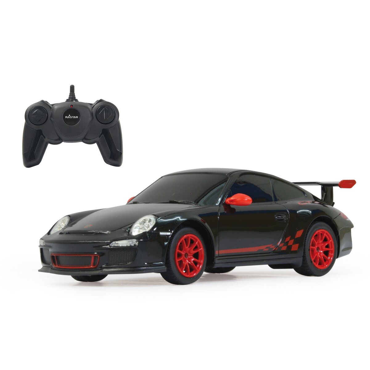 Porsche GT3 RS 1:24 nero 2,4Ghz