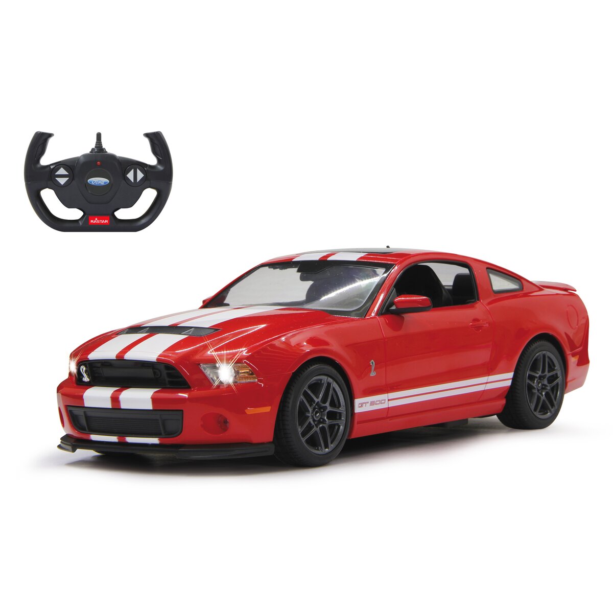 Ford Shelby GT500 1:14 rosso 2,4GHz
