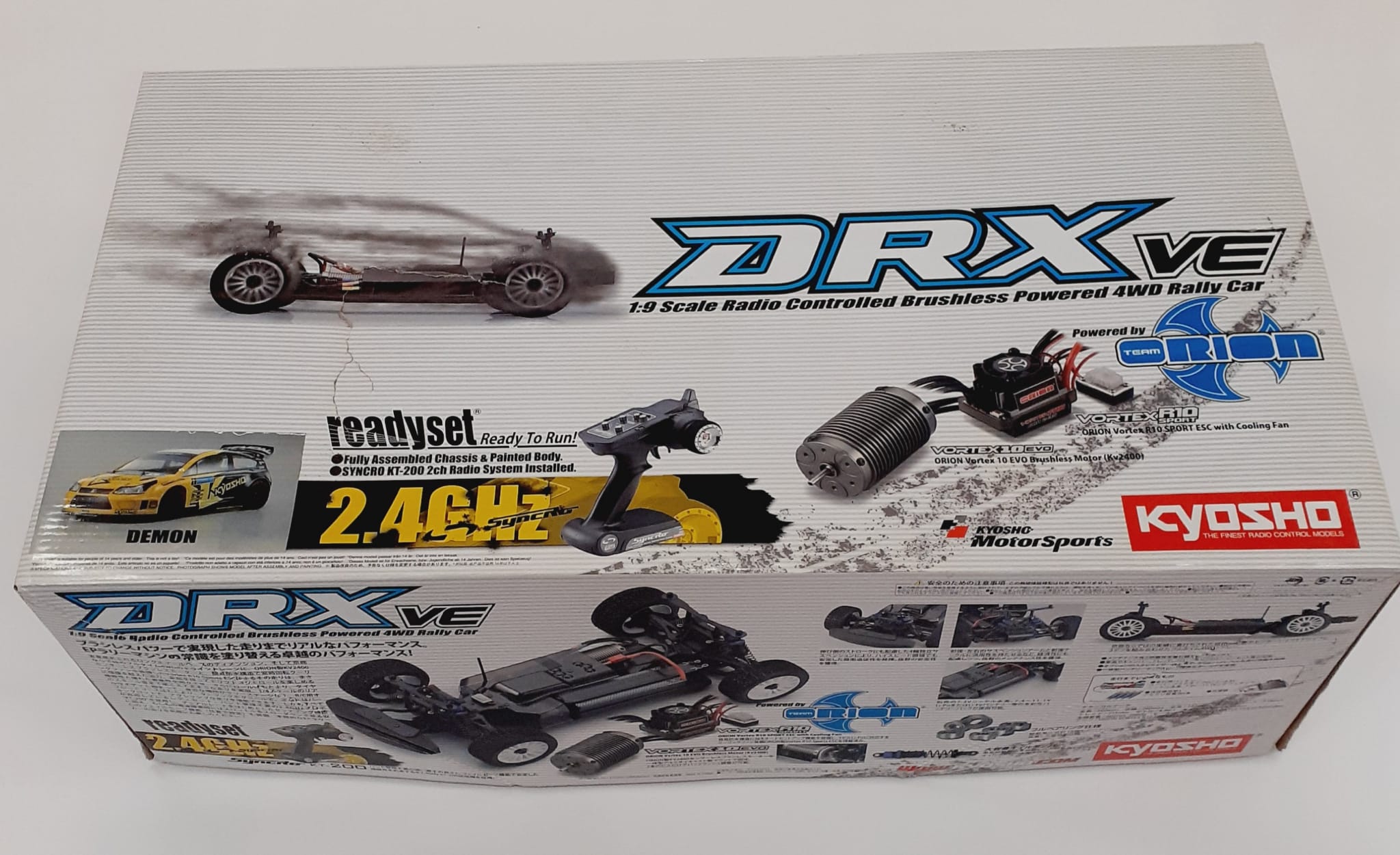 DRX VE Daemon 1/9 EP 4WD Rally Car auto rc