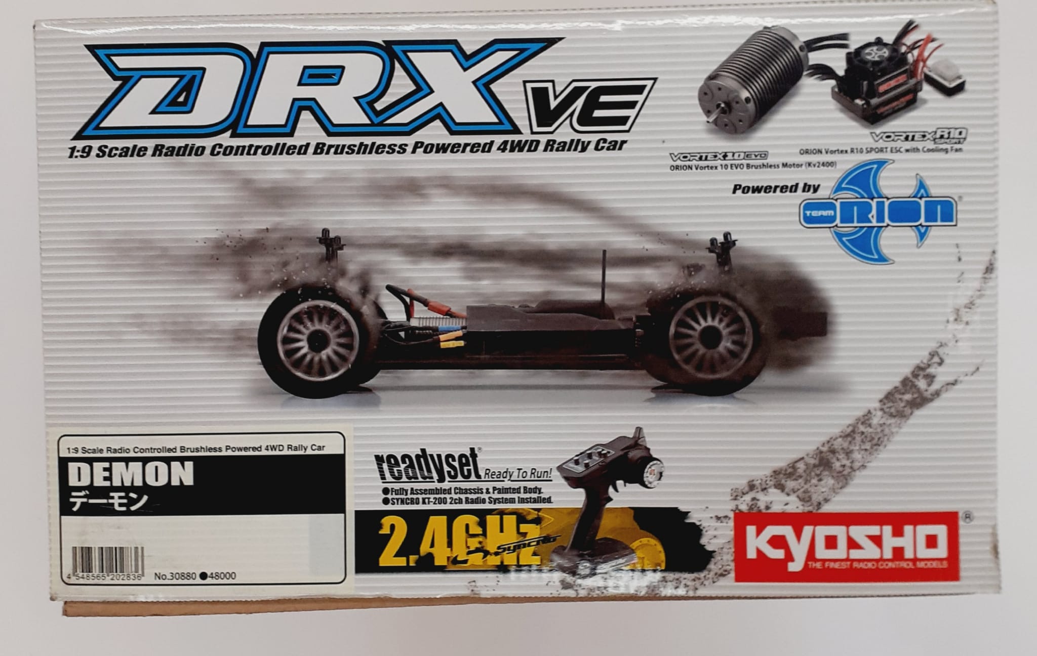 DRX VE Daemon 1/9 EP 4WD Rally Car auto rc