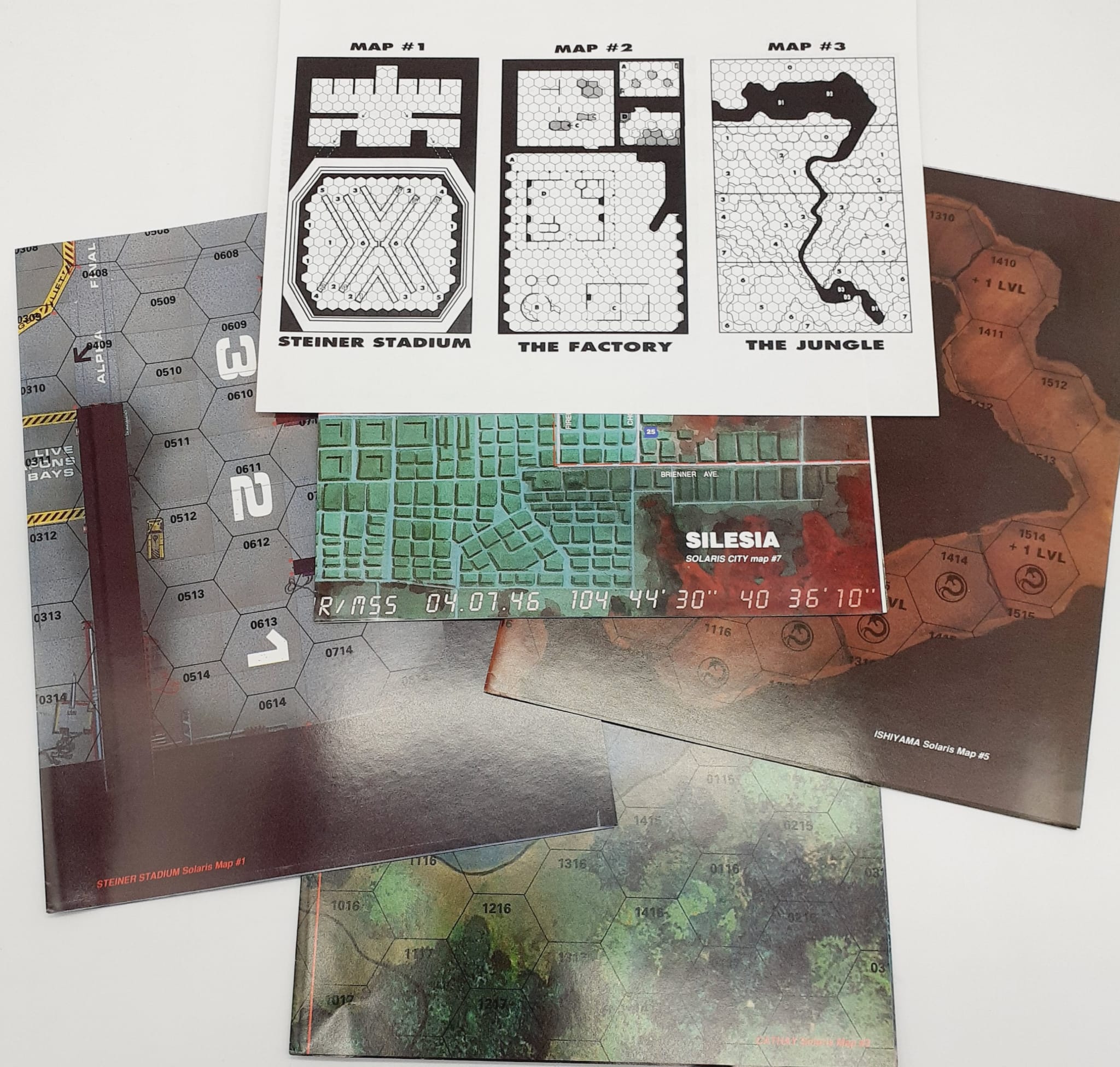 Battletech 1660 - Solaris VII - the game world