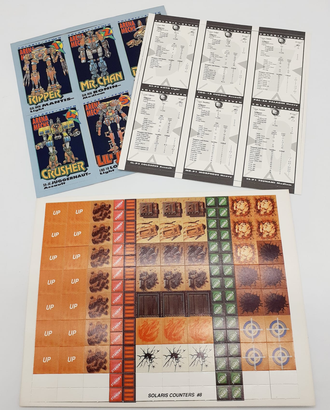Battletech 1660 - Solaris VII - the game world
