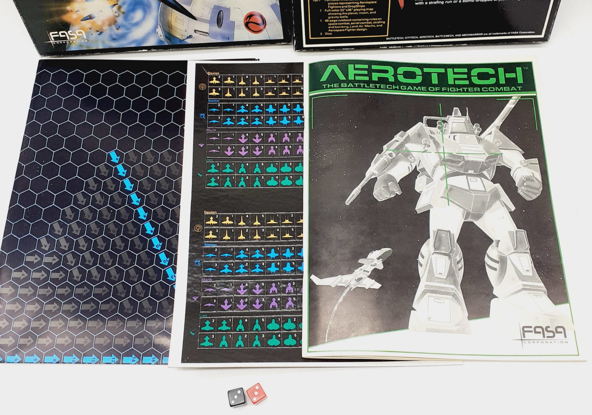 Aerotech the battletech game of fighter combat