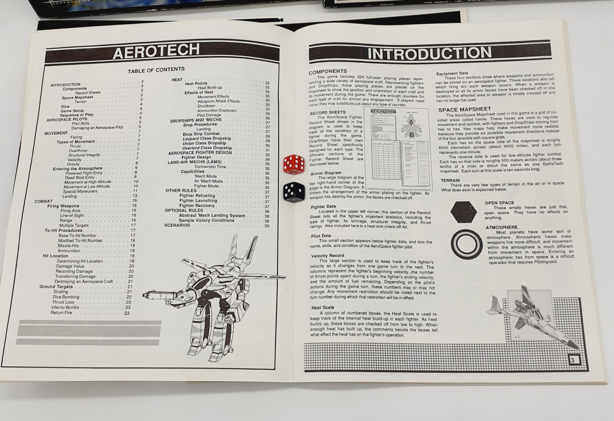 Aerotech the battletech game of fighter combat