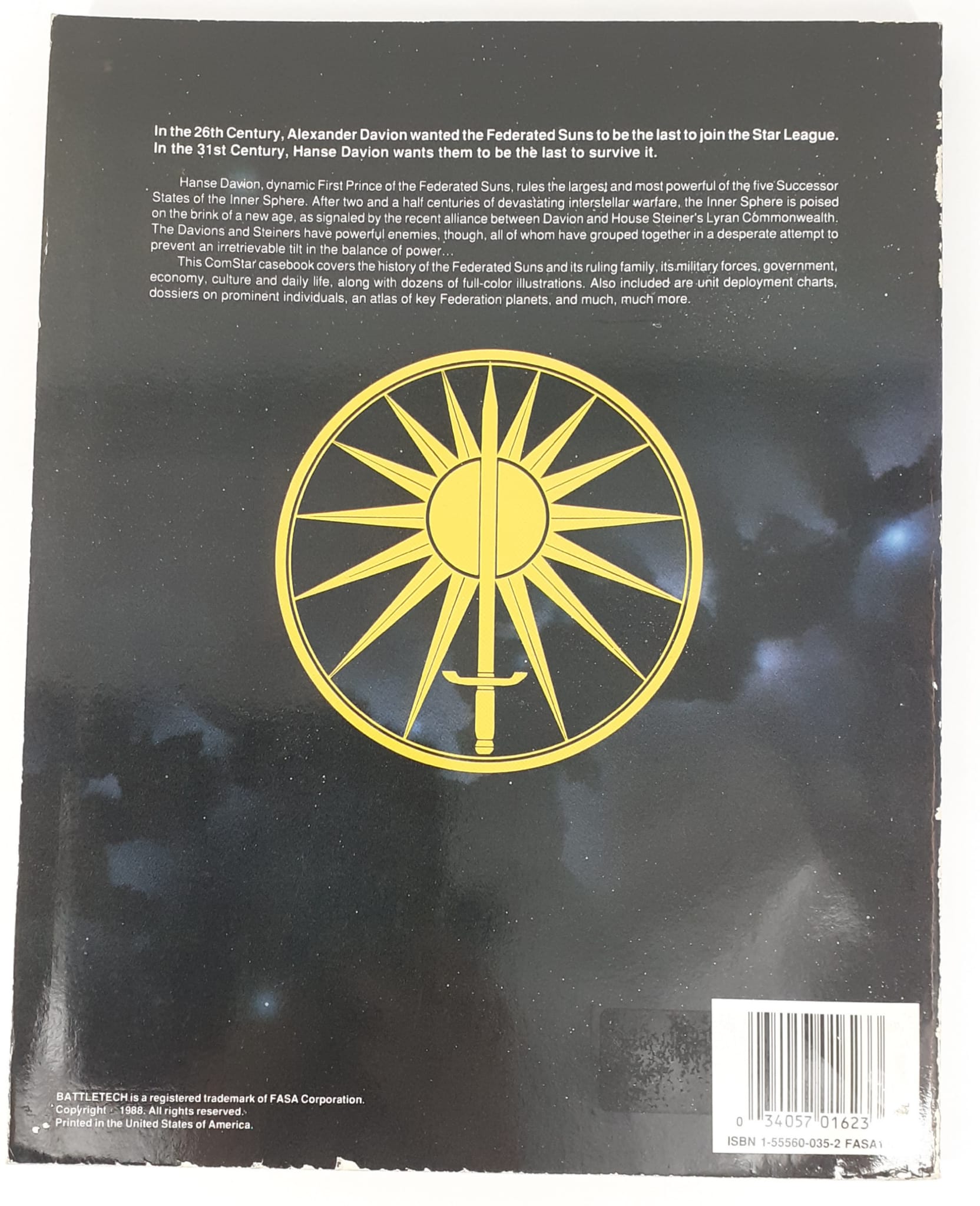 The federated suns - House Davion - Battletech