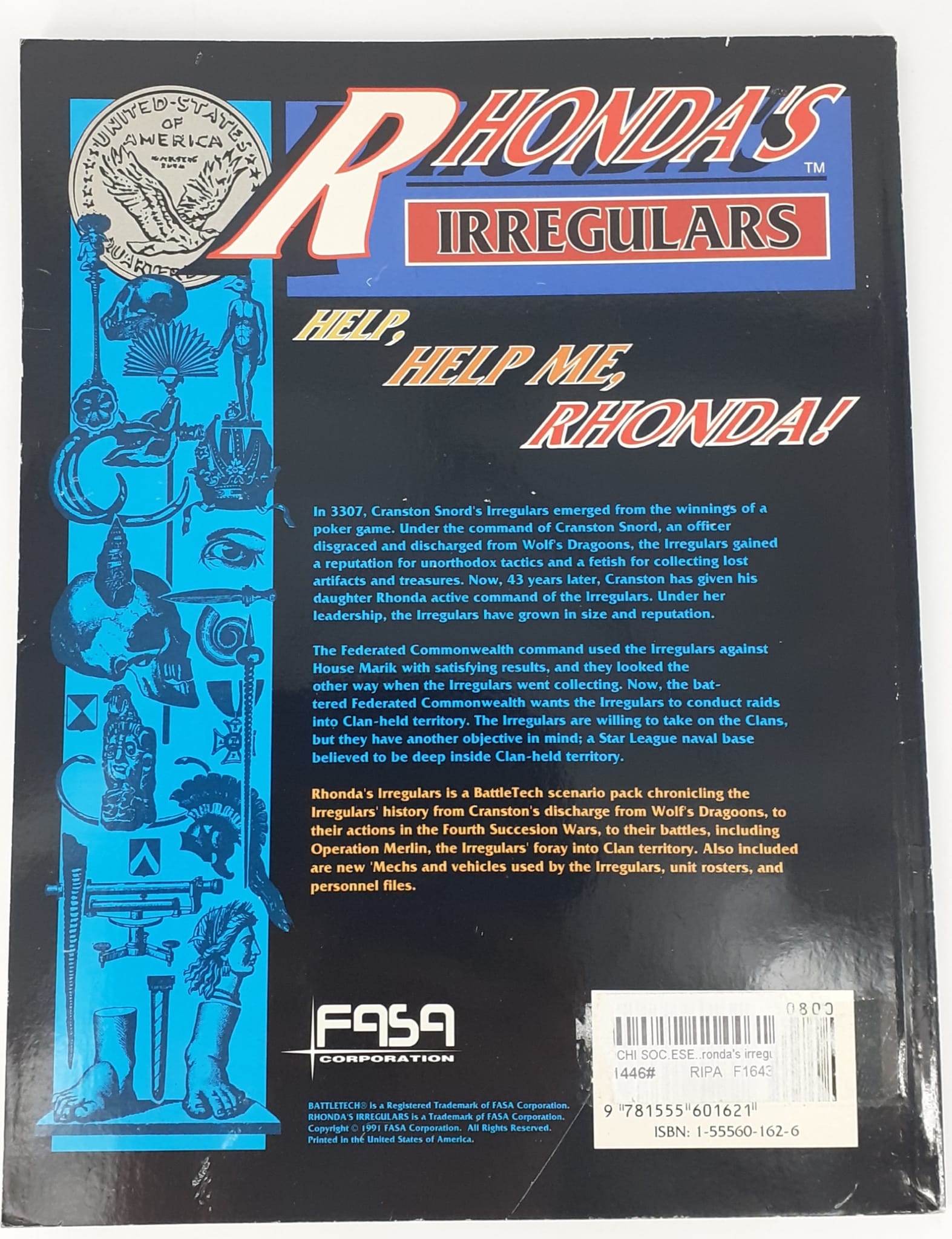 Rhonda's irregulars - Battletech