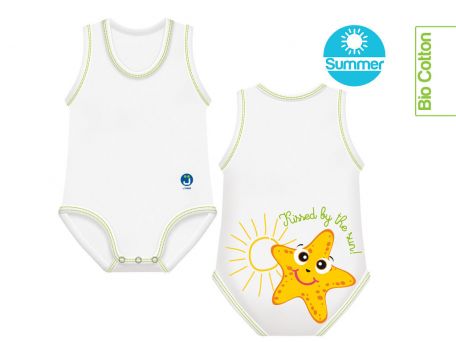 stella marina body  0-36m bio cotton summer