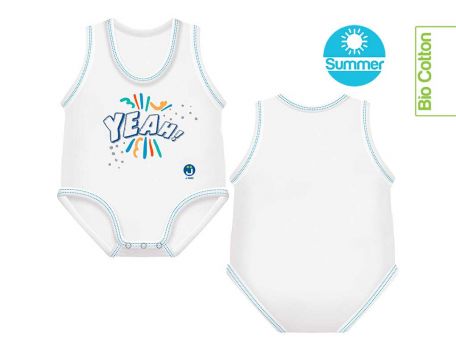 Yeah body 0-36m bio cotton summer beach