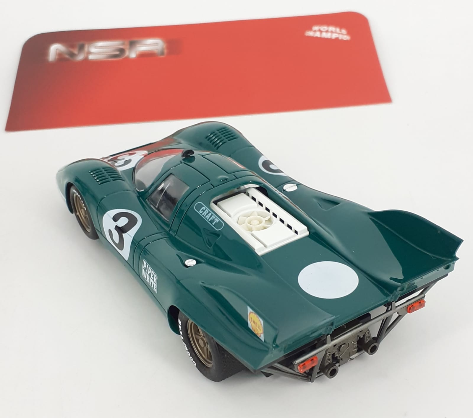 Porsche 917 K Piper White Racing #3 1972 NSR